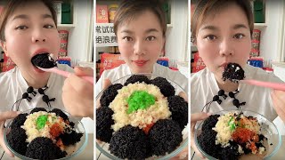 Fish roe ASMR voice control small particles large particlesCome and try it together Top ASMR 75 [upl. by Janaye]