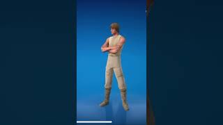 Dagobah Luke Skin Style  Fortnite X Star Wars [upl. by Hardman333]