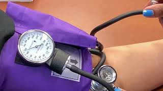 How To Check Manual Blood Pressure  Easy Blood Pressure Tutorial For Medical Assistants [upl. by Enirolf]