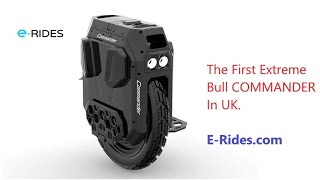 Extreme Bull COMMANDER has landed in UK EUC Electric Unicycle eride [upl. by Irme]