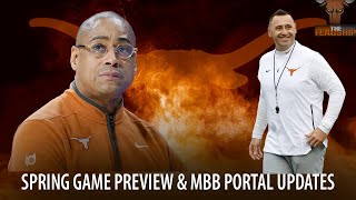 The Flagship Texas Spring Game Preview and MBB Portal Updates [upl. by Ennaharas]