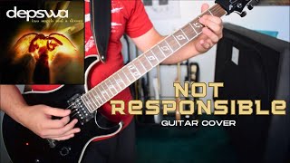 Depswa  Not Responsible Guitar Cover [upl. by Eyllom]