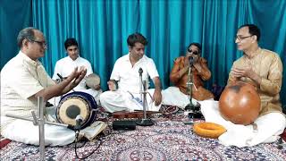 Thani Avarthanam  MishrachApu Talam  Mridangam  Kanjira  Ghatam  Morsing [upl. by Ahsiam]