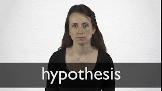 How to pronounce HYPOTHESIS in British English [upl. by Retsae]