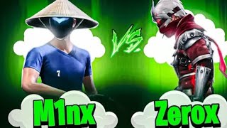 Zerox FF 🇳🇵 Vs M1NX 🇧🇩 Cleanest Fight Ever 1vs1 series04 [upl. by Donielle]