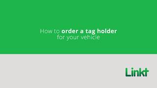 Order a new tag holder  Linkt [upl. by Cook]