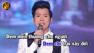 Khuya Nay Anh Đi Rồi KARAOKE  Tone Nam  Beat Chuẩn [upl. by Felix]