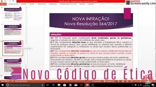 Novo Código de Ética da Enfermagem  Infrações e Penalidades 😍 [upl. by Erehpotsirhc]