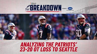 Uncovering costly mistakes in Patriots loss to Seahawks  The Breakdown [upl. by Elsey]