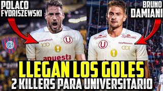 POLACO FYDRISZEWSKI Y BRUNO DAMIANI SERÁN LOS DELANTEROS DE UNIVERSITARIO🔥  ANÁLISIS FICHAJES🏆💣 [upl. by Tan]