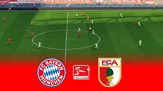 Bayern Munich vs Augsburg  Bundesliga 2425  Full Match All Goals  FC 25 Gameplay PC [upl. by Yeblehs]