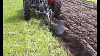 PloegenPloughing Stroe MF35X [upl. by Yelkreb]