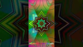 Relaxing Kaleidoscope Video Relaxing Background Music Trippy Visual Meditation [upl. by Rosamund]