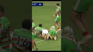 Benaiah Ioelu Tangaroa College try for Roosters NSW Cup KiwiNRL [upl. by Meehan]