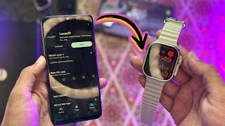 T900 Ultra 2 Smartwatch Connect To Phone  Easy Method [upl. by Leirbma590]