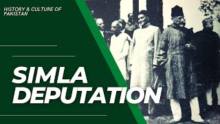 Simla Deputation 1906  O Level amp IGCSE Pakistan Studies  History amp Culture of Pakistan [upl. by Atiseret]