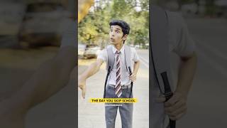 The Day you Skip School schooldays school comedy funny nostalgia explore shorts [upl. by Demetri]