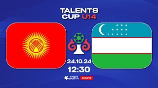 KYRGYZ REPUBLIC  UZBEKISTAN  TALENTS CUP U14 [upl. by Yoho]