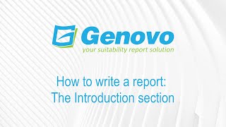 How to write a report The Introduction section [upl. by Riem]