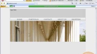 Transparent SeeThrough Flash Files in Dreamweaver CS3 [upl. by Bick531]