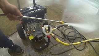 3000 Psi Loncin 7 Horse power Petrol washer with Annovi Reverberi italian pump [upl. by Leschen]