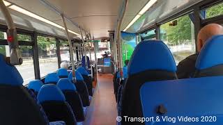 Route 843 Transdev Coastliner Volvo B5TL Wright Gemini 3 3633 BT66 MVR [upl. by Natalya467]