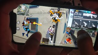 iPhone XR 📱 Gaming Test Free Fire 2024⚡ With Handcam 😮 [upl. by Eilyah]