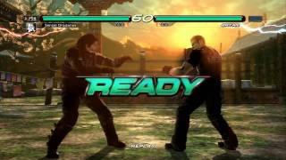 Tekken 6  Aris dra vs Knee bry  1 [upl. by Eloken]