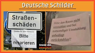 Wenn Deutsche Schilder schreiben 1 [upl. by Annamaria]