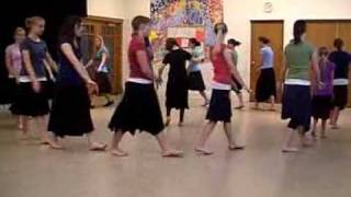 Hebraic Dance Class 2009  Garments of Praise [upl. by Elad]