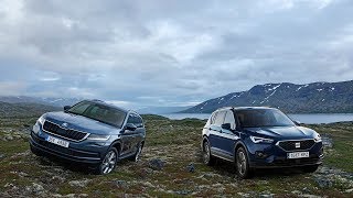 2019 Seat Tarraco vs 2018 Skoda Kodiaq [upl. by Paff]