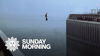 Philippe Petit on his Twin Towers walk 50 years later [upl. by Llerraf]