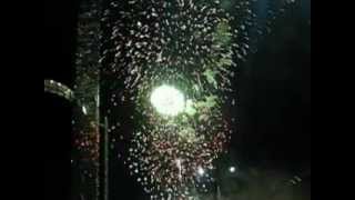 Un très grand Feux dartifice la veille de 5 Juillet à Oran 2012avi [upl. by Burta]