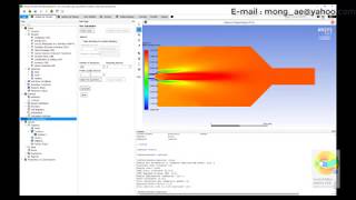 Using Relaxation to Equilibrium Model by ANSYS Fluent Combustion Modeling [upl. by Chevy]