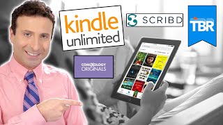 BEST EBOOK SUBSCRIPTION SERVICES HONEST REVIEW  Kindle Unlimited TBR Scribd Comixology [upl. by Eittocs]