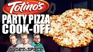 Totinos Pizza Cook Off  Three Meat  Dudes N Space [upl. by Nahallac]