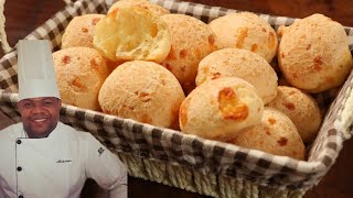 PÃƒO DE QUEIJO CASEIRO SUPER CROCANTE MACIO E DELICIOSO  O MAIS FAMOSO DE MINAS RÃPIDO E FÃCIL [upl. by Enenaj977]