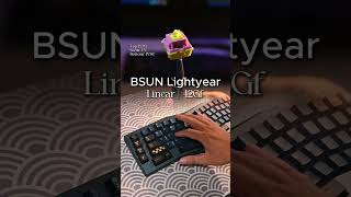 BSUN Lightyear switch sound test banphimco keyboard switchreview [upl. by Nrubua906]