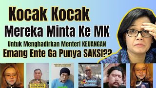 01amp 03 MINTA KE HAKIM MK UNTUK HADIRKAN MENTERI KEUANGANpilpres2024 politikviral [upl. by Lenrad]