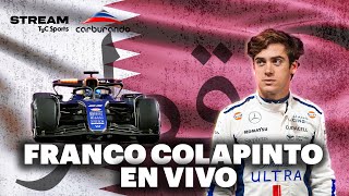 EN VIVO 🔴 FRANCO COLAPINTO en la FÓRMULA 1 junto a CARBURANDO  Vivilo en TyC Sports [upl. by Elatnahs]