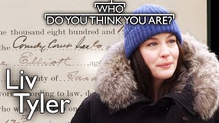 Liv Tyler visits the Gettysburg battle ground  Who Do You Think You Are US [upl. by Yalahs]