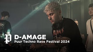 DAMAGE  Puur Techno Rave Indoor Festival 2024  Ijland Amsterdam [upl. by Tiat605]