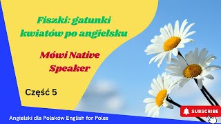 Fiszki kwiaty po angielsku Część 5 film interaktywny Mówi Native Speaker [upl. by Granthem238]