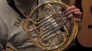 Yamaha YHR313 Single French Horn in F [upl. by Efram]