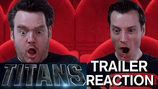 Titans  Trailer Reaction [upl. by Ellemrac]