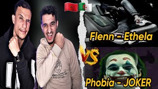 Flenn  Ethala Vs Phobia  Joker Beef Reaction🇲🇦🇩🇿 Part 3 🔥🔥 [upl. by Dimo]