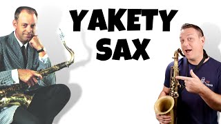 How to play YAKETY SAX by Boots Randolph Benny Hill Theme [upl. by Norej]