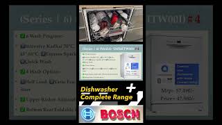 bosch dishwasher  best dishwasher 2023  13 place dishwasher  bosch 14 place dishwasher  shorts [upl. by Dray]