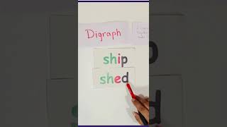 sh  Digraph  Teach your child digraphs shorts [upl. by Decker]