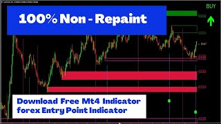 Best Non Repaint mt4 indicator free download  Forex Entry Point alert indicator 2021 [upl. by Elletsyrc10]